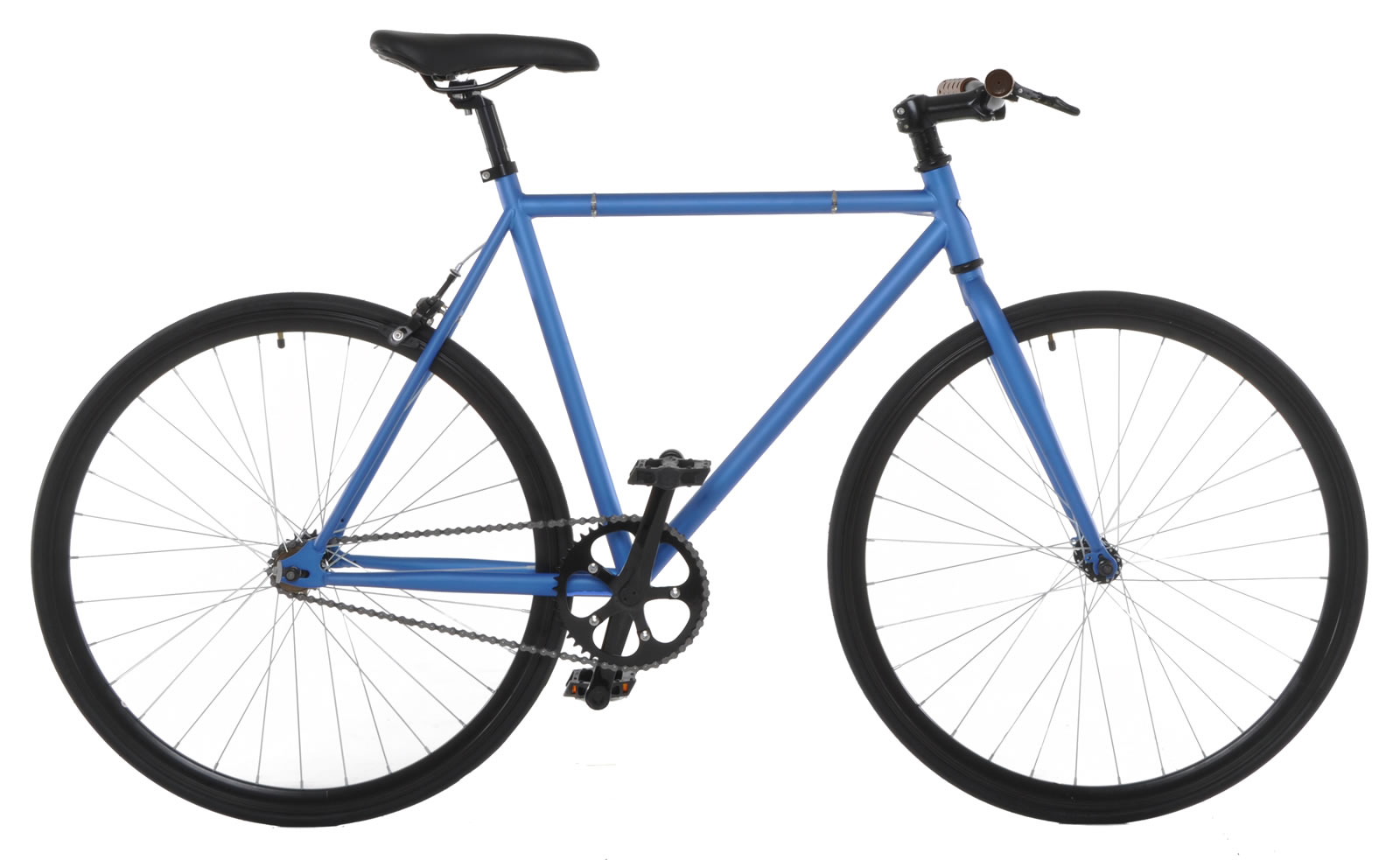 Color:Blue / Black:Vilano Fixed Gear Bike Fixie Single Speed Road Bike